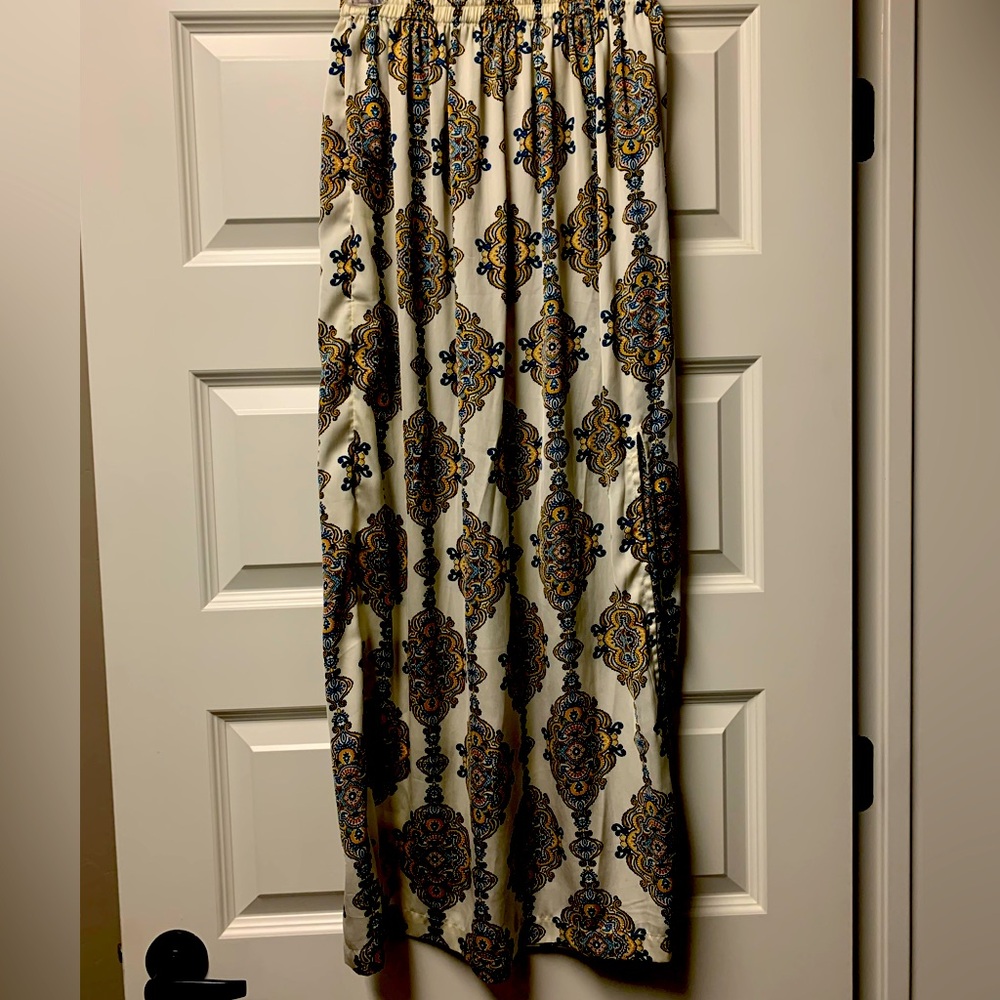 H&M silky skirt. XS women’s maxi skirt.